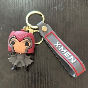 Marvel x-Men magneto silicone keychain​
